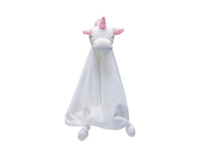 UNICORNIO DE PELUCHE CON MANTA PARA CACHORRO